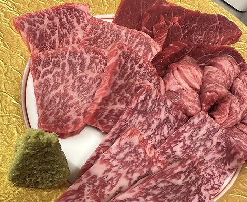 山形牛4種盛り合わせ
